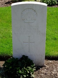 Klagenfurt War Cemetery - Brown, Oswald Henry